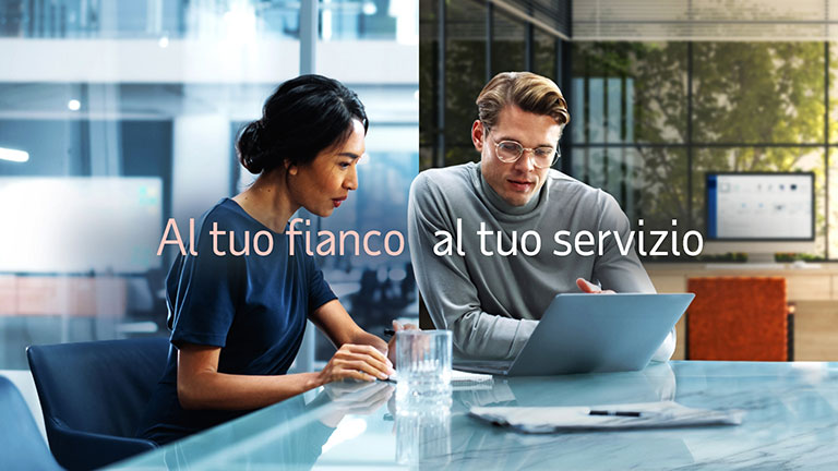 Mobile Banner Al tuo fianco al tuo servizio