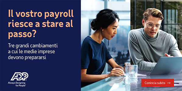 Il vostro payroll riesce a stare al passo?