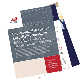 Das Potenzial der neuen Entgeltabrechnung im Jahr 2024: Umfrage zur globalen Entgeltabrechnung